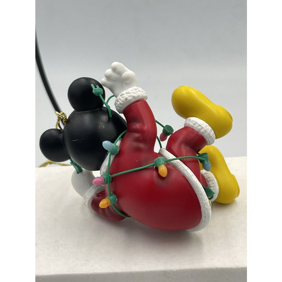 Disney Christmas Magic Ornaments W/Box Mickey Minnie Bambi Thumper Set/4 - Picture 10 of 14